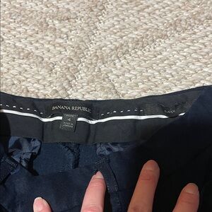 Banana Republic Sloan Navy Trousers